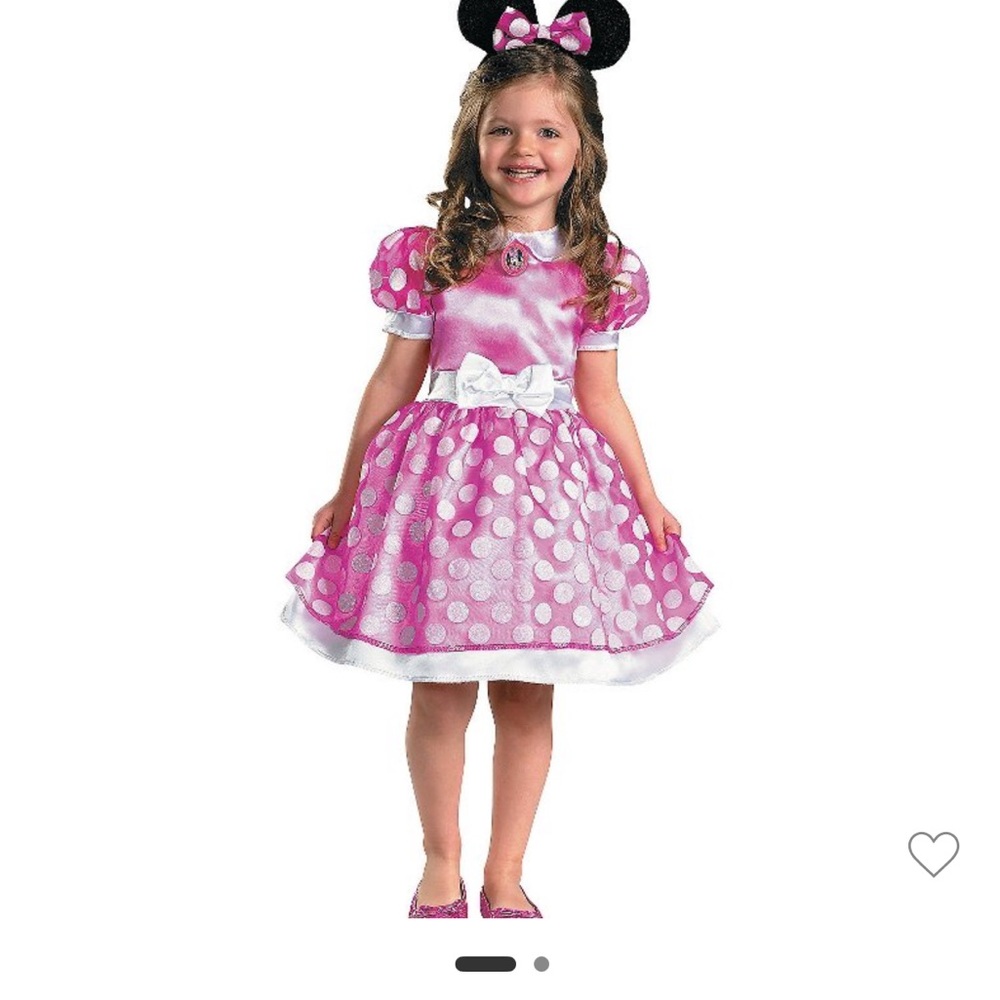 Disguise Pink and White Polka Dot Costume